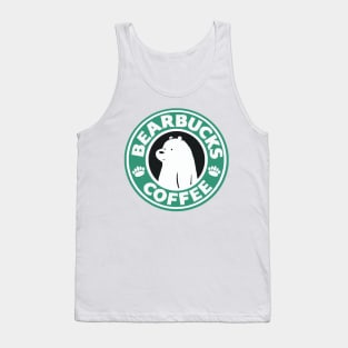 giant panda polar bear ice coffe Tank Top